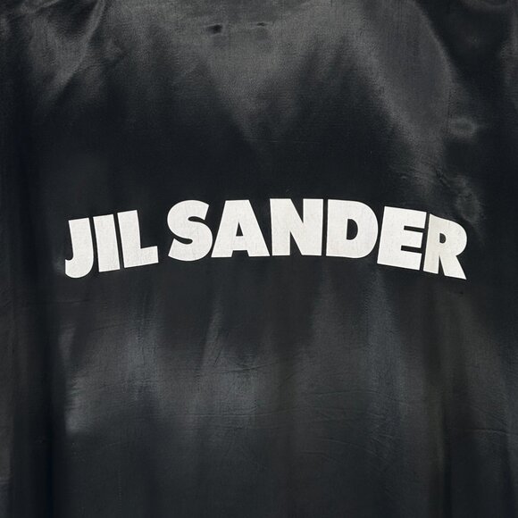 Jil Sander Black Trench Coat - Picture 4 of 15